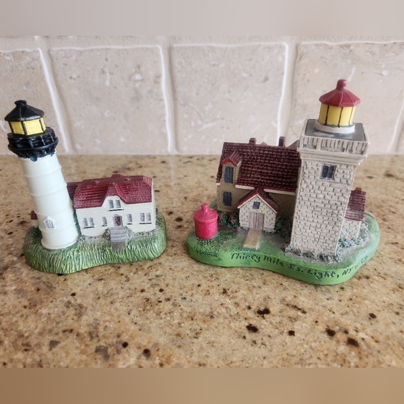 Two Spoontiques Lighthouses, Chatham Light and Thirty Mile Point - Picture 2 of 9